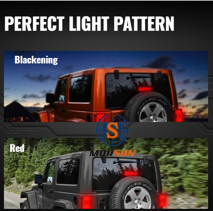 Jeep JL tercer patrón de luz de freno