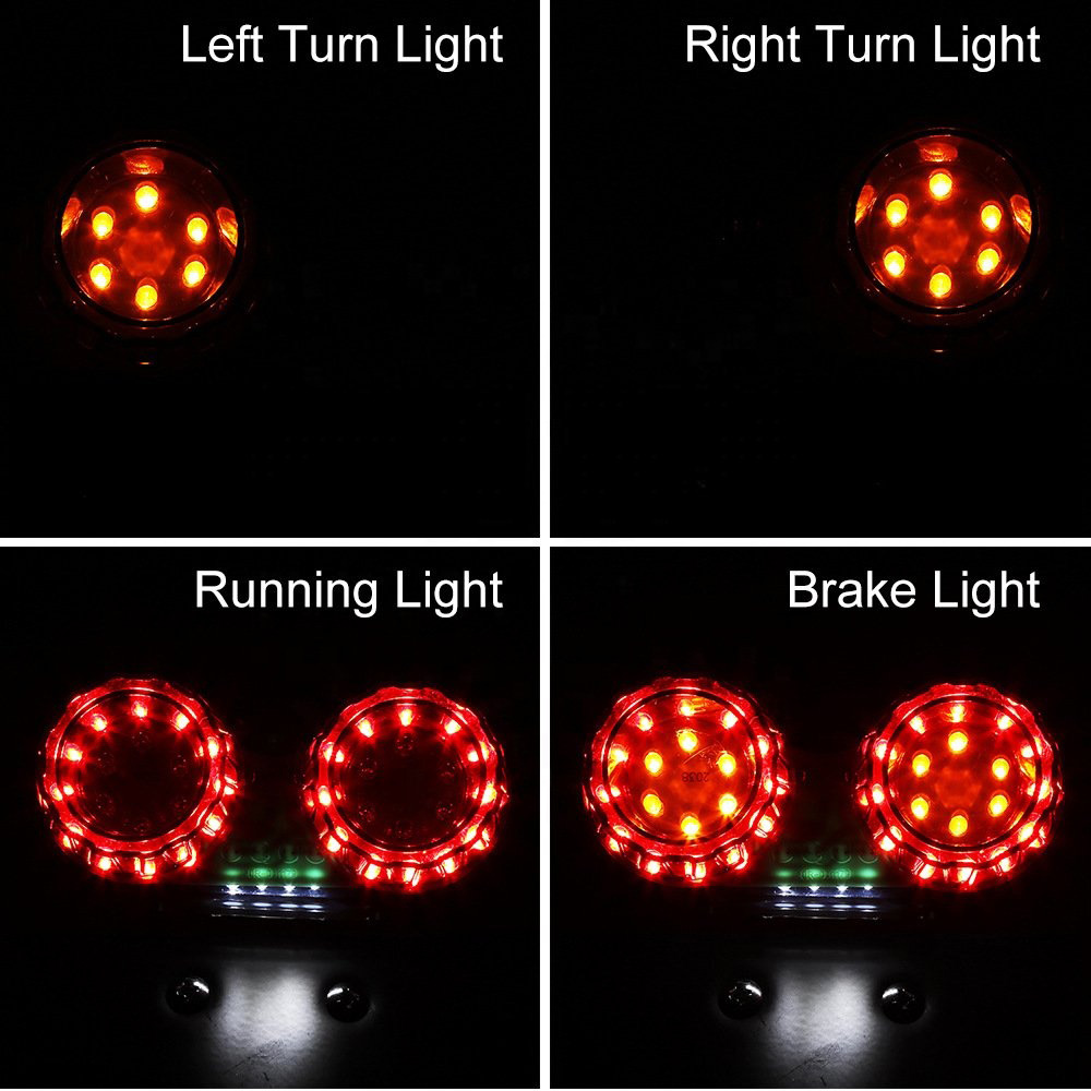luces traseras led universales para motocicletas