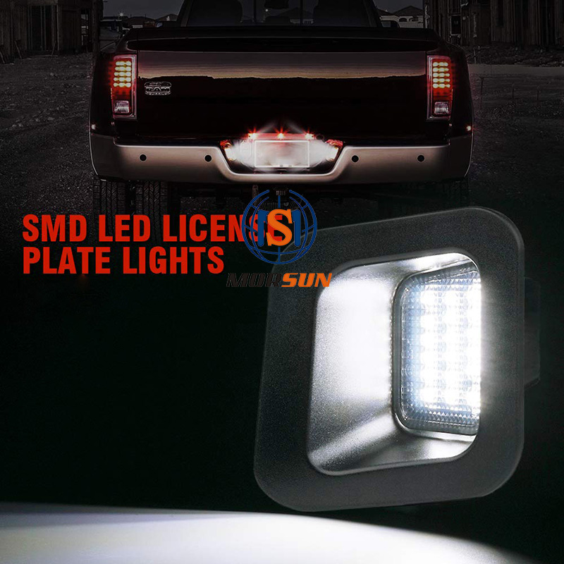 Puce LED d'éclairage de plaque d'immatriculation Dodge Ram 1500