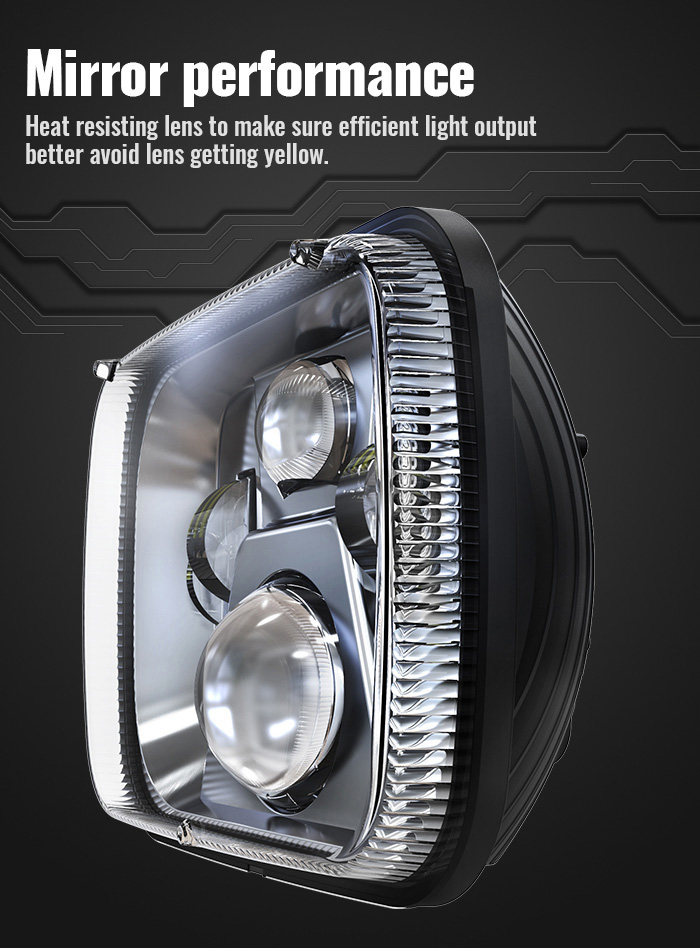 H5054 H6054 Performance de remplacement des phares à LED