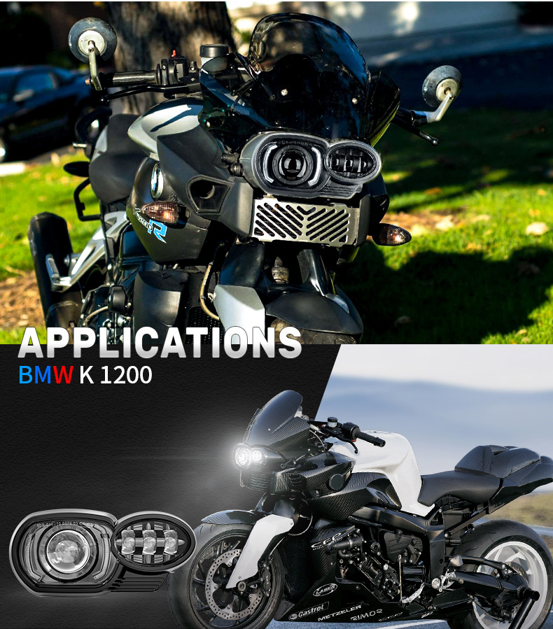 Applicazione faro principale BMW K1200R K1300R