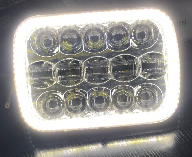 Faróis de LED 5x7 DRL