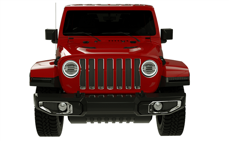 7-дюймовые фары Halo для Jeep JL