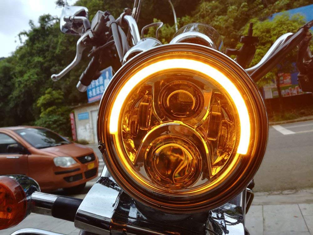 7-дюймовая светодиодная фара Harley Davidson 