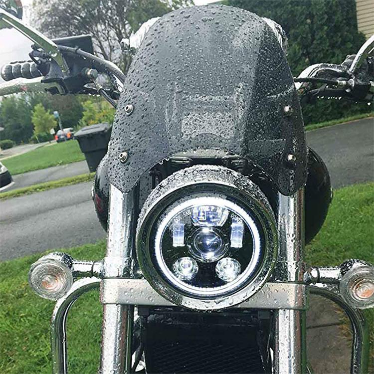 5.75 led halo headlights for Harley Davidson Morsun Led