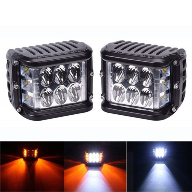 4 Inch 60w Led Work Light Spot/flood Beam For Jeep Off-road/kenworth Tractor