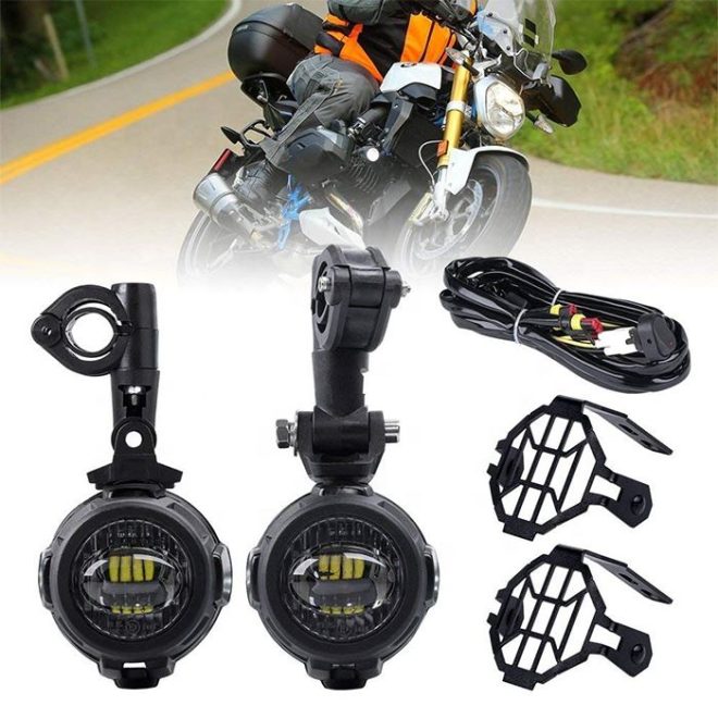 Auxiliary LED Driving Lights For BMW F800GS ADV / R1200GS / R1200GS Motorcycle