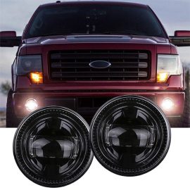 Morsun Car Accessories Round Led Fog Light 4.5” For Ford Ranger 2008-2011 Expedition 07-15