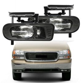 MorSun Driving Light LED Fog Light For Compatible With 1999-2002 GMC Sierra 2000-2006 GMC Yukon Pickup Truck