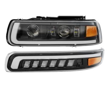 OEM 2001 Chevy Tahoe Headlights Aftermarket Led Headlights for 2001 Tahoe Chevrolet