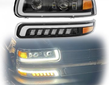 Aftermarket 2004 Chevy Tahoe Headlights Custom Led Headlights for 2004 Tahoe Chevrolet