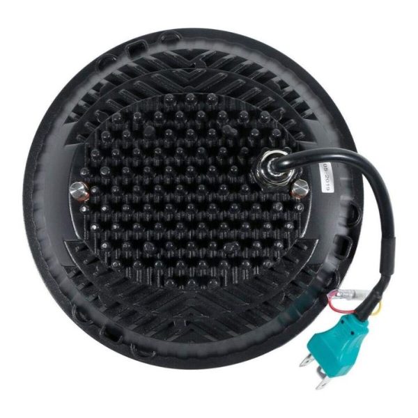 108W didelė galia 7 Colių LED halo žibintai „Jeep Jk“ 2007-2018 Projekto objektyvas su dideliu mažo spindulio DRL - Vaizdas 4