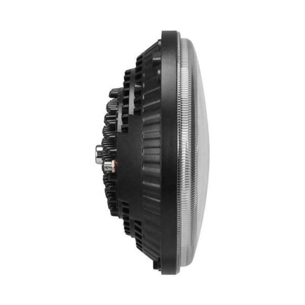108W didelė galia 7 Colių LED halo žibintai „Jeep Jk“ 2007-2018 Projekto objektyvas su dideliu mažo spindulio DRL - Vaizdas 5
