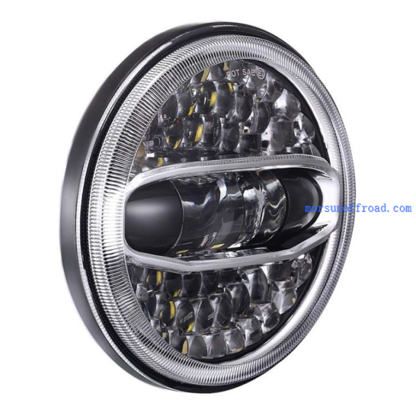 Gi-upgrade ang bag-ong lead headlight 7 Pulgada alang sa Harley - Hulagway 2