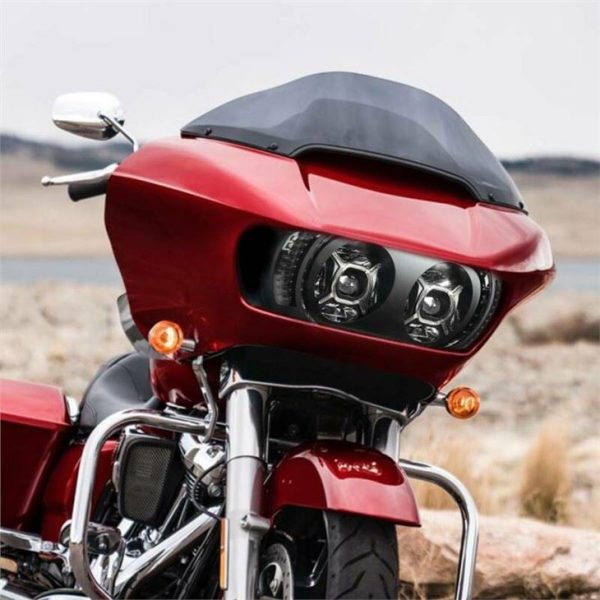 2015-2020 Harley Road Glide Led Headlight Upgrade With Turn Signals And DRL - Image 2