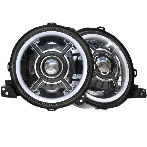 2019 Jeep LED -ajovaloihin 9 Tuuma