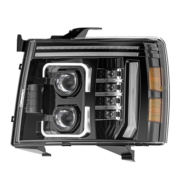 2007 2008 2009 2010 2011 2012 2013 Chevy Silverado 1500 Led Headlights Assembly