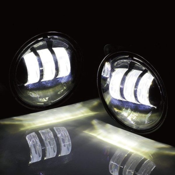 4 Lampa rite faoi stiúir orlach do Jeep Wrangler JK 30W 4' Solas ceo faoi stiúir Jeep JK - Íomhá 5