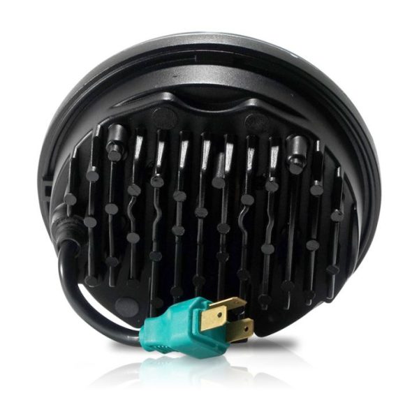 5-3/4 Inci 5.75 Inci Pusingan LED LED Projection Lampu untuk Harley Motorcycles - Imej 3