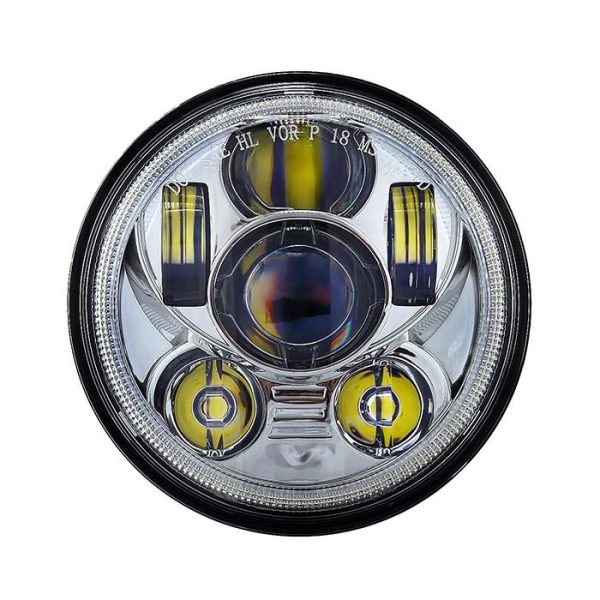 5 3/4 Lampu proyektor LED bundar inci untuk sepeda motor - Gambar 2