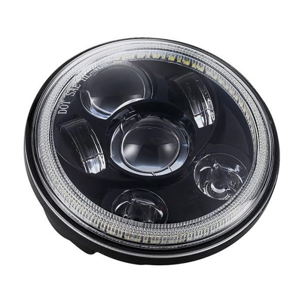 5 3/4 Lampu proyektor LED bundar inci untuk sepeda motor - Gambar 4