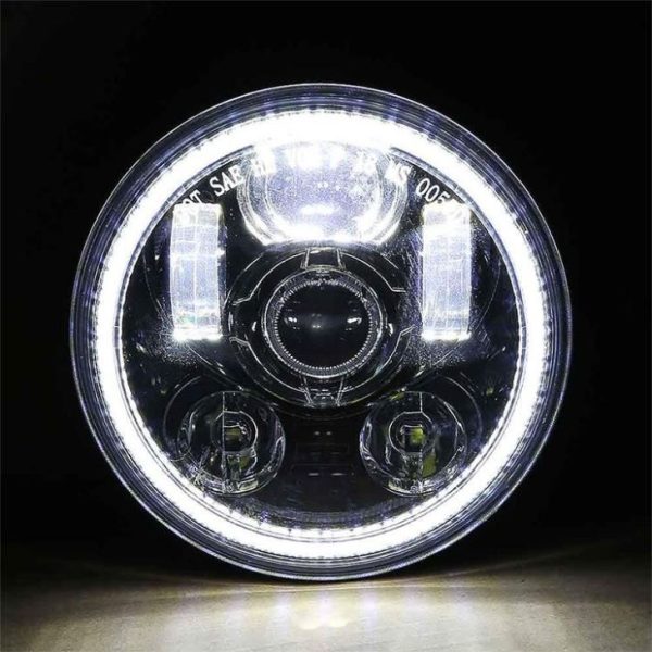 5.75 Gipangulohan ni Halo ang mga headlight alang sa Harley Davidson Motorsiklo VRSCDx Dyna Flscsc - Hulagway 3