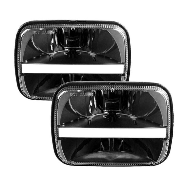 5X7 بوصة Halo LED LED لسيارة جيب