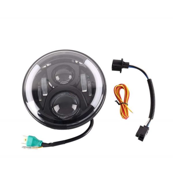 7 INCHA Round LED Headlight - Hulagway 2