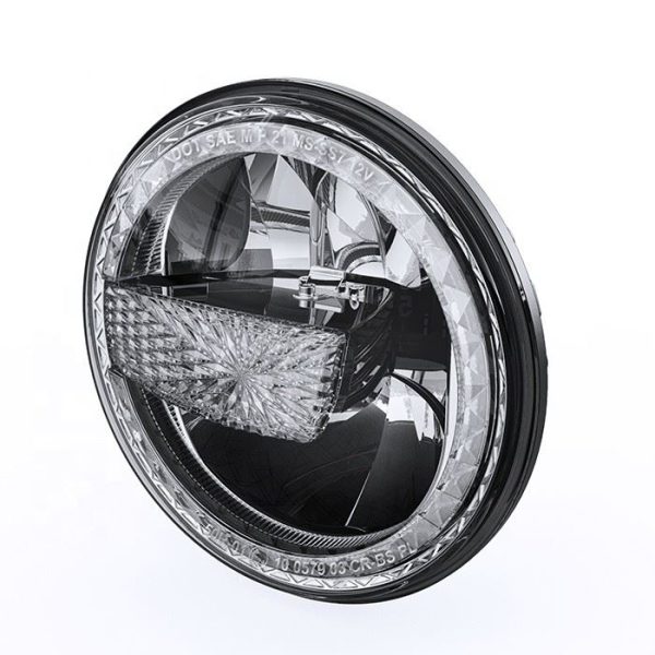 7inch LED Headlight For 07-17 Jeep Wrangler Wrangler Unlimited Motorcycle DOT E-mark Proved Headlamps - Image 3