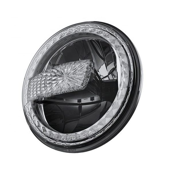 7inch LED Headlight For 07-17 Jeep Wrangler Wrangler Unlimited Motorcycle DOT E-mark Proved Headlamps - Image 4