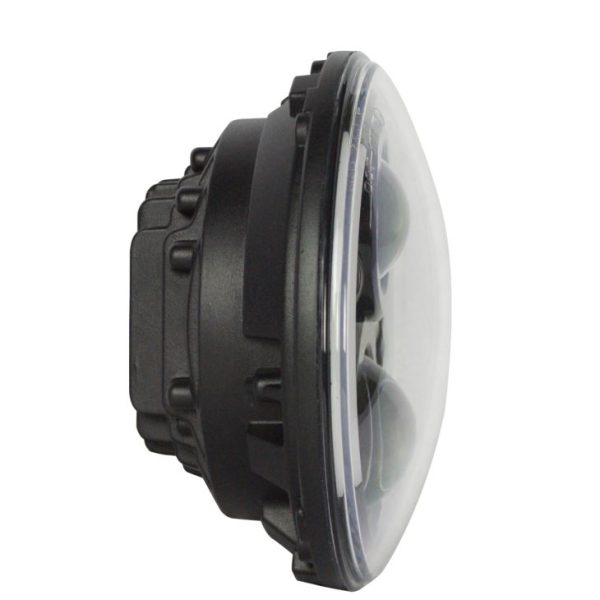 Auto Projector LED Headlight Halo Angel Eyes DRL 7 Inch LED Headlamp For Car Motorcycle 7'' Round LED Headlight - Image 10