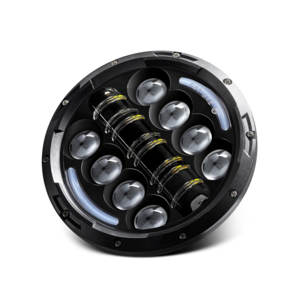 Baite 7 Accessories orlach Wrangler ceannlampa faoi stiúir gluaisrothar - Íomhá 2