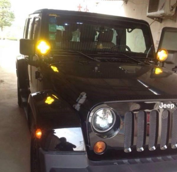 LED Lumina auxiliară pentru accesorii pentru mașini Jeep Becuri LED - Imagine 6
