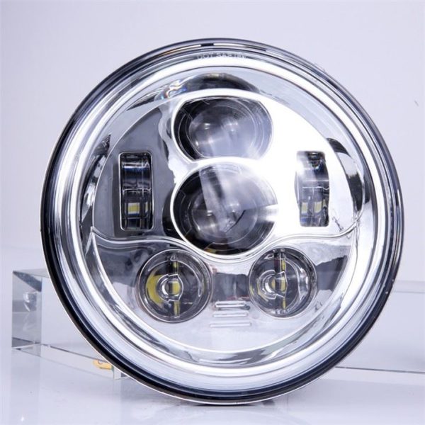 Morsun 12V 24V 58W LED fényszóró a Wrangler JK 7inch kerek fényszóró magas fényszóró fényében - Kép 3
