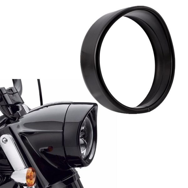 Morsun 5,75 hüvelykes LED -es fényszóró díszítő burkolatgyűrű a Harley Cover Cap -hez