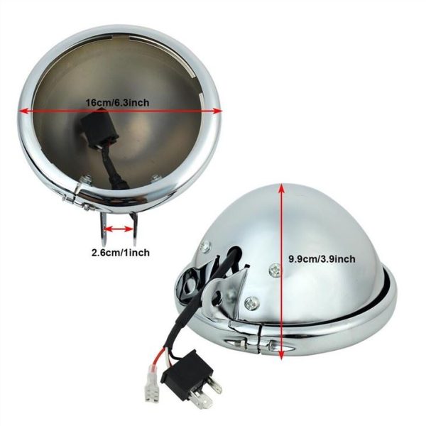 Morsun 5.75inch bhabhta Babhta Tithíochta Tithíochta Lúibín Gléasta le haghaidh Accessories Gluaisrothar - Íomhá 6