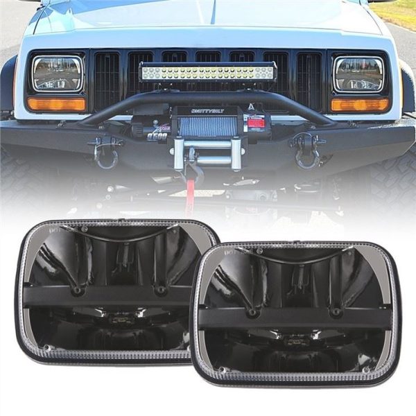 Morsun Auto Parts 5x7'' Square Sealed Beam světlomet pro Jeep Cherokee XJ YJ
