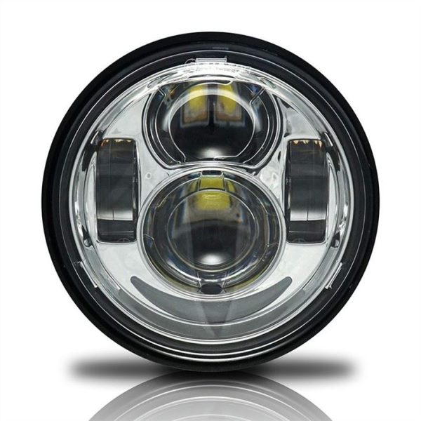 „Morsun Auto Parts LED“ priekiniai žibintai, skirti „Dyna Fat Bob“ dviguba lempa su „Halo“ aukšto žemo spindulio projektoriumi - Vaizdas 2