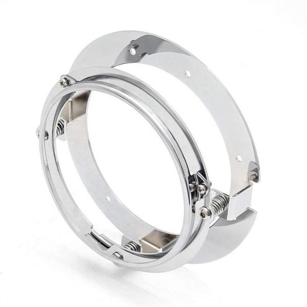 Morsun Black Chrome 5.75 Palčni obroč za držalo za montažo za motocikel - Slika 2