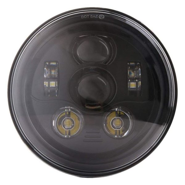 Morsun Black Chrome Tur 7 İnç LED far 12V kapalı kiriş LED 7 İnç far - İmaj 2