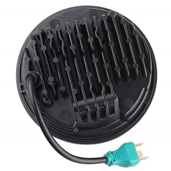 Morsun Black Chrome Tur 7 İnç LED far 12V kapalı kiriş LED 7 İnç far - İmaj 3