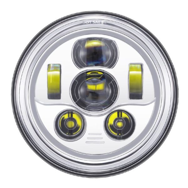 Morsun Black Chrome Tur 7 İnç LED far 12V kapalı kiriş LED 7 İnç far