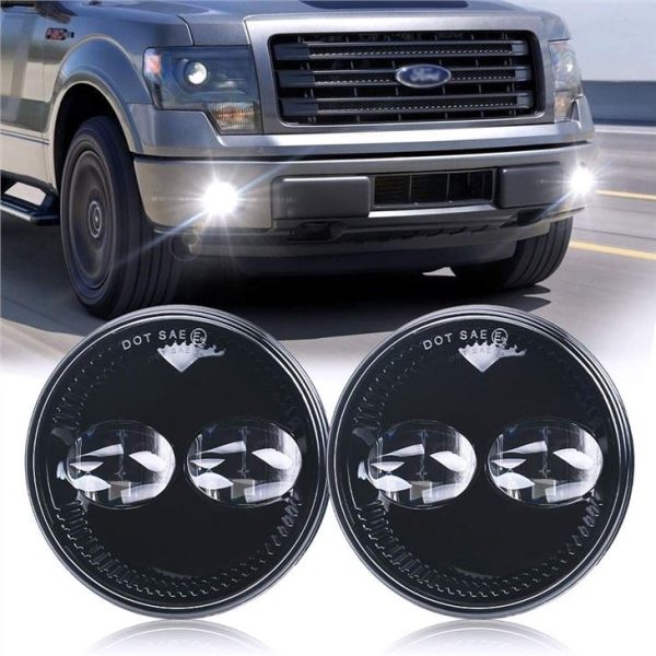 Đèn sương mù xe morsun 4,5 inch cho Ford F150 F-150 09-14 Kiểm lâm 08-11 Ánh sáng sương mù
