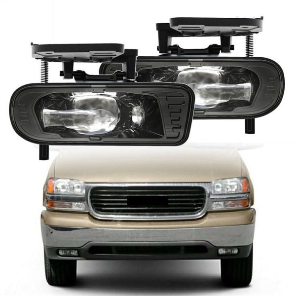 Morsun hnací světlo vedené mlhové světlo pro kompatibilní s 1999-2002 GMC Sierra 2000-2006 GMC Yukon pickup