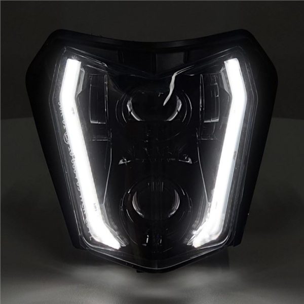 2017-2021 Ktm 250 350 450 500 Fareo delantero de EXC LED KTM 690 SMC R LED FEARLEL DIRTBike 125 Sxf - Imagen 6
