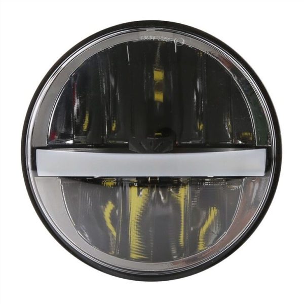 Morsun Round LED Headlight For Harley Motorcycle 5 3/4 H4 Led High Low Beam - Imahe 2