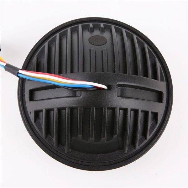 Morsun Round LED Headlight For Harley Motorcycle 5 3/4 H4 Led High Low Beam - Imahe 4