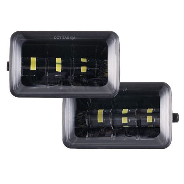 Morsun Square Super Bright LED megla lučka za Ford F150 2015 Kvadratne meglenke 2200lm - Slika 2