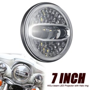 Bag-o 7 Panguna nga Projector Projector Hairlight alang sa Harley Davidson 108W nga nanguna sa headlight sa motorsiklo