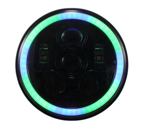 ចង្កៀងមុខរបស់ RGB HAHOO 7 អ៊ីញសម្រាប់ជេកឃឺរជិនជុលហ្សិតហ្វាមហ្វាយហ្វាយហ្វាយហ្វាយហ្វ្រី - ធម្ផារម្ផន៍ 5